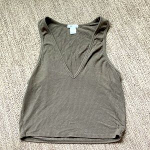 Forest green tank